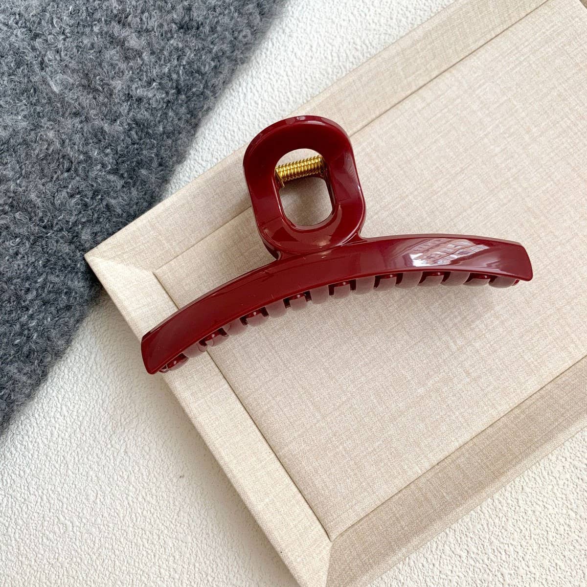 CWAHA4448_NEW RED ELEGANT AND HIGH-END HAIRPIN