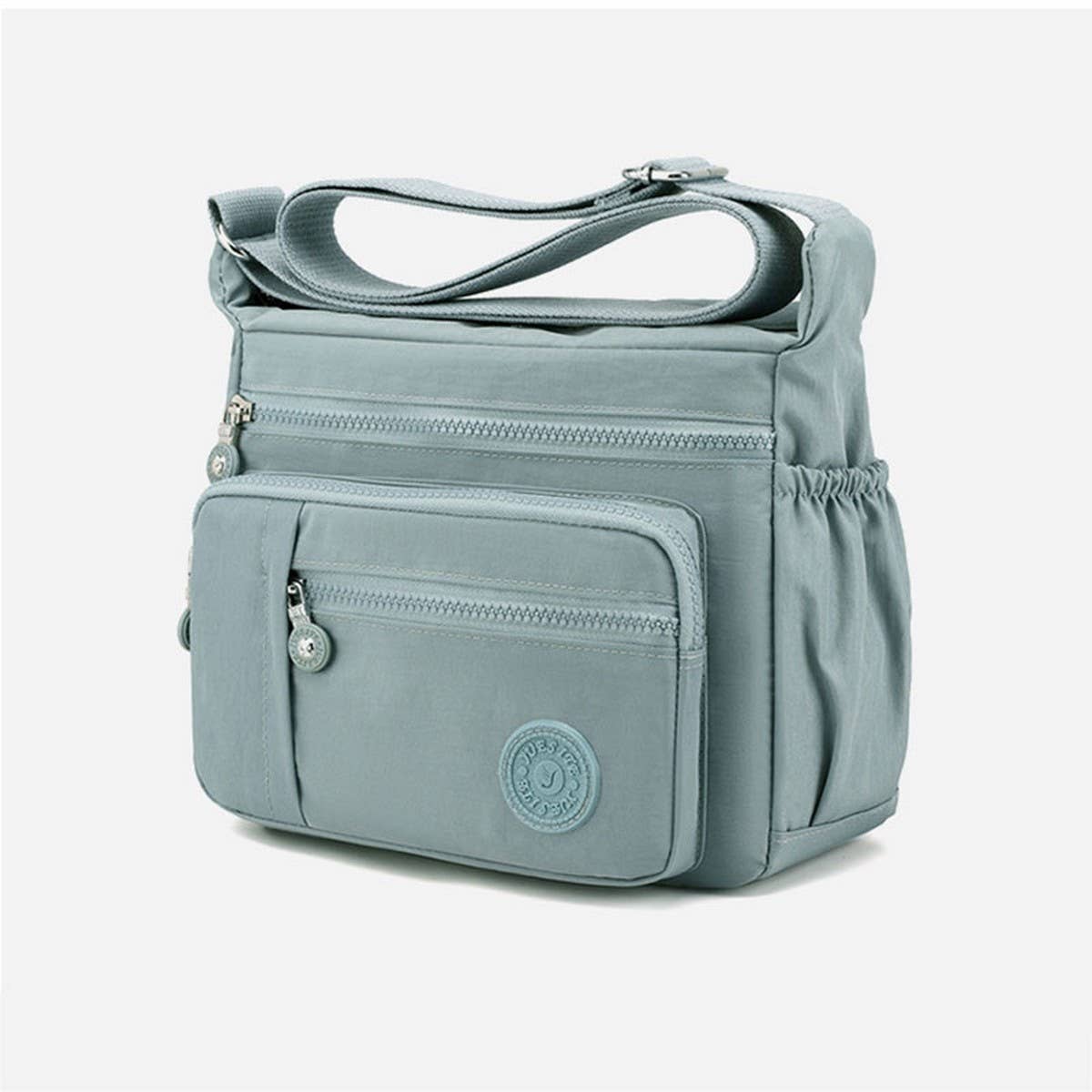 SIMPLE FASHIONABLE NYLON CROSSBODY SHOULDER BAG_CWASC1734