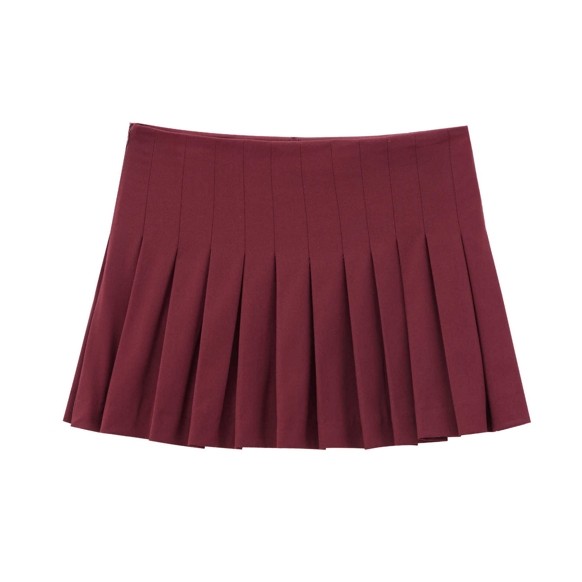 Wide Pleated Skirt for Women, French Chic Style