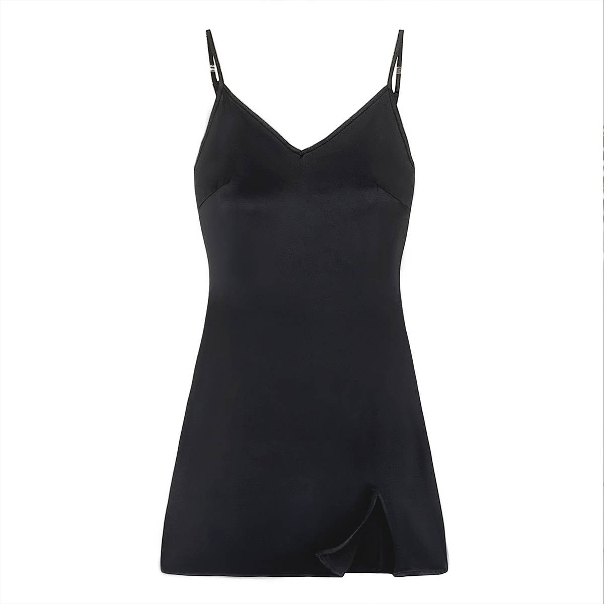 V-NECK SEXY SPICE SIMPLE STRAP DRESS