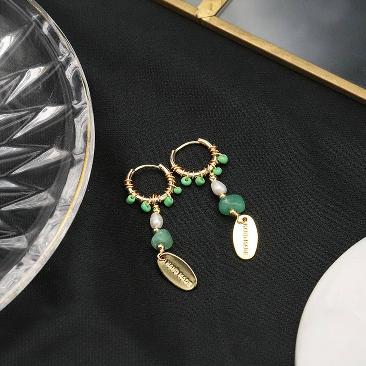 NEW HIGH-END RETRO TEMPERAMENT LONG EARRINGS