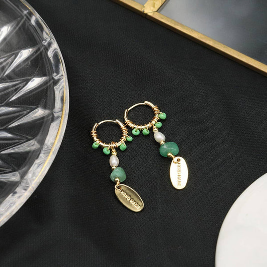 NEW HIGH-END RETRO TEMPERAMENT LONG EARRINGS