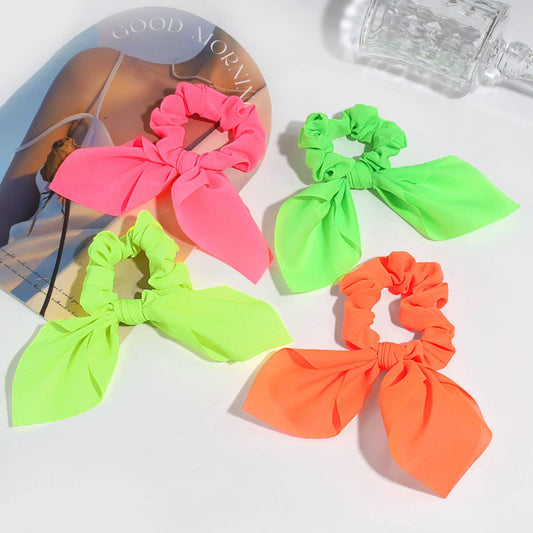 SIMPLE BUNNY EARS RIBBON HAIR ROPE_CWAHA2201