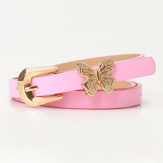 Butterfly-decorated versatile dress belt