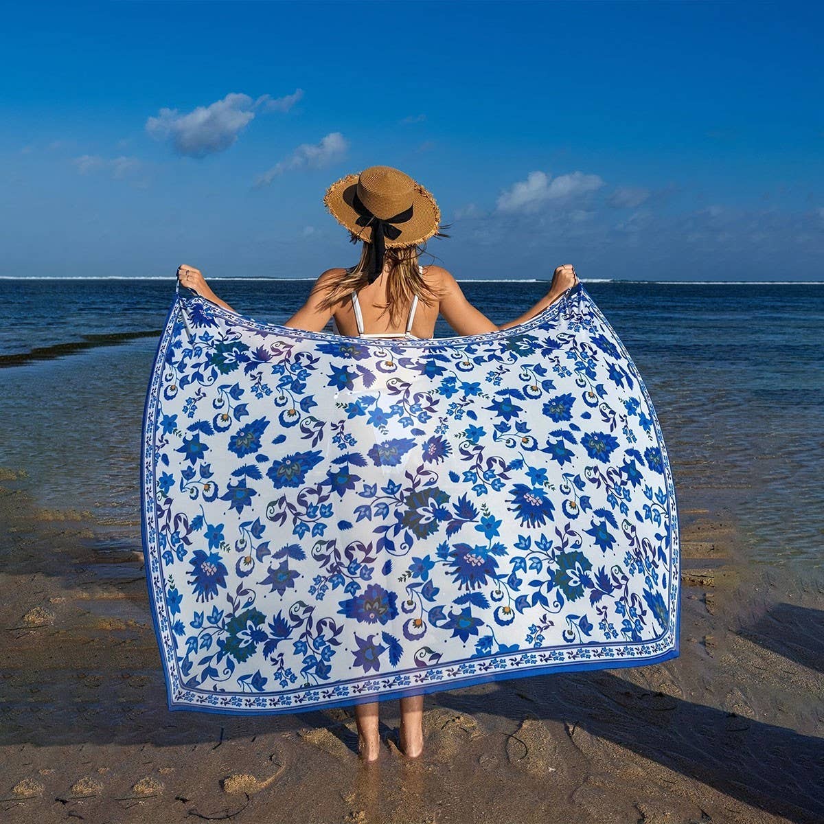 Oversized Multi-Way Beach Dress, Sun-Proof Cape_CWBLS0465