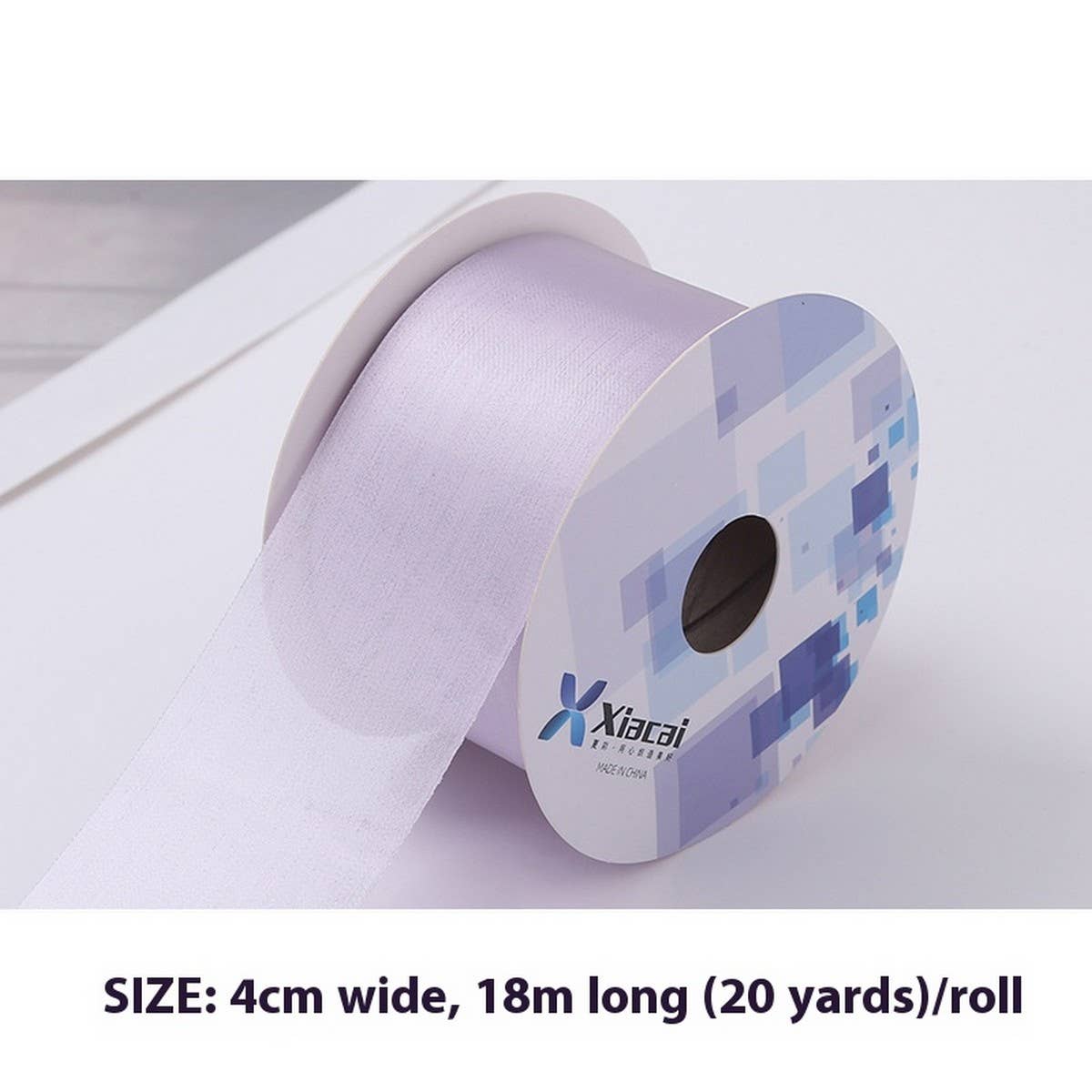 GOLD SATIN FROSTED RIBBON DECORATIVE RIBBON