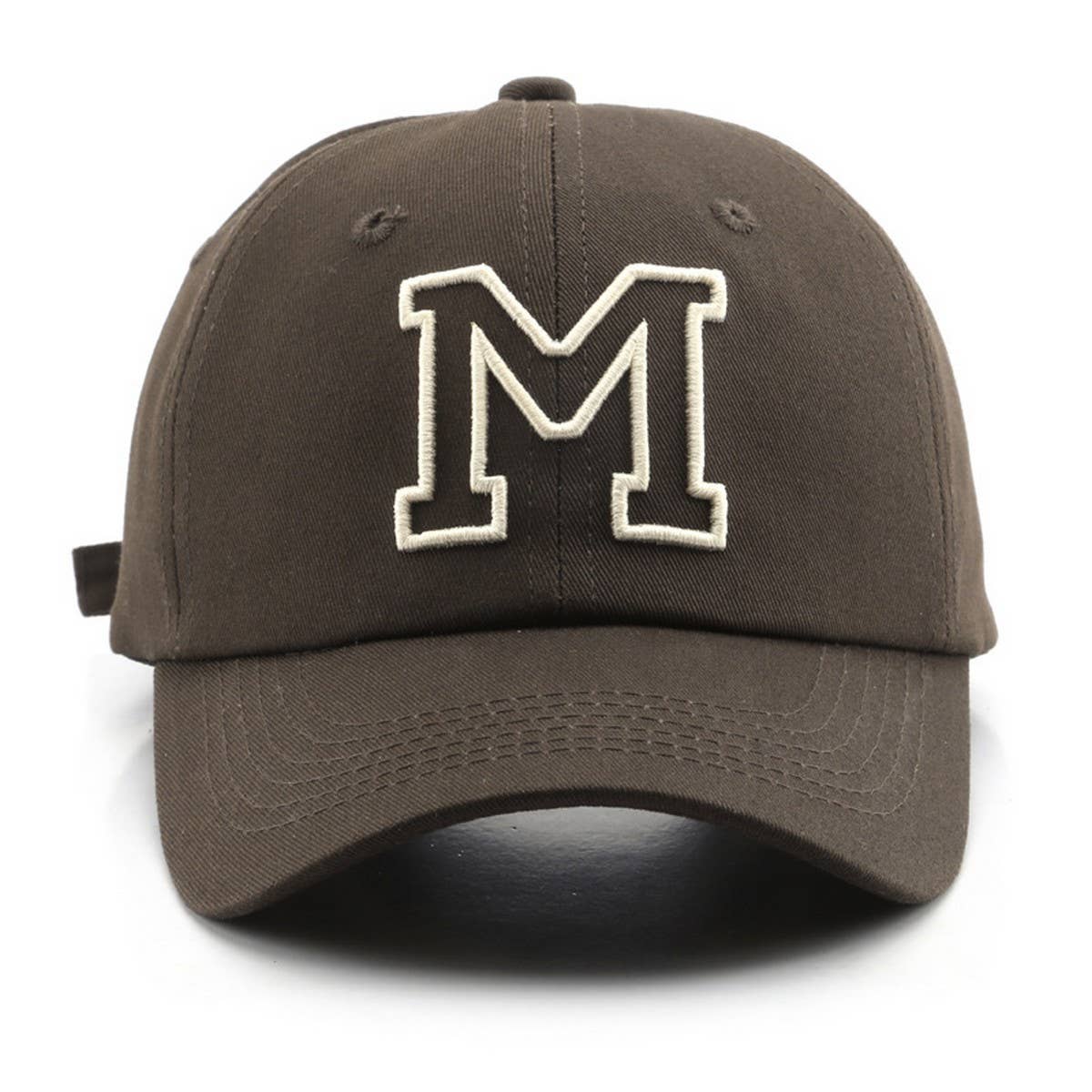 Mesh M Letter Embroidered Baseball Cap ? Unisex CWAH2837