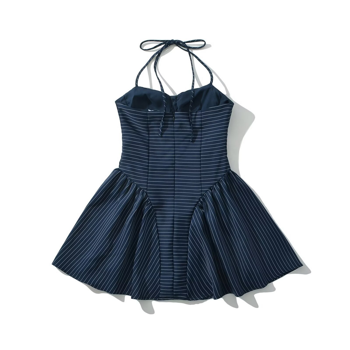 French Style Striped Cami Dress - Summer Chic