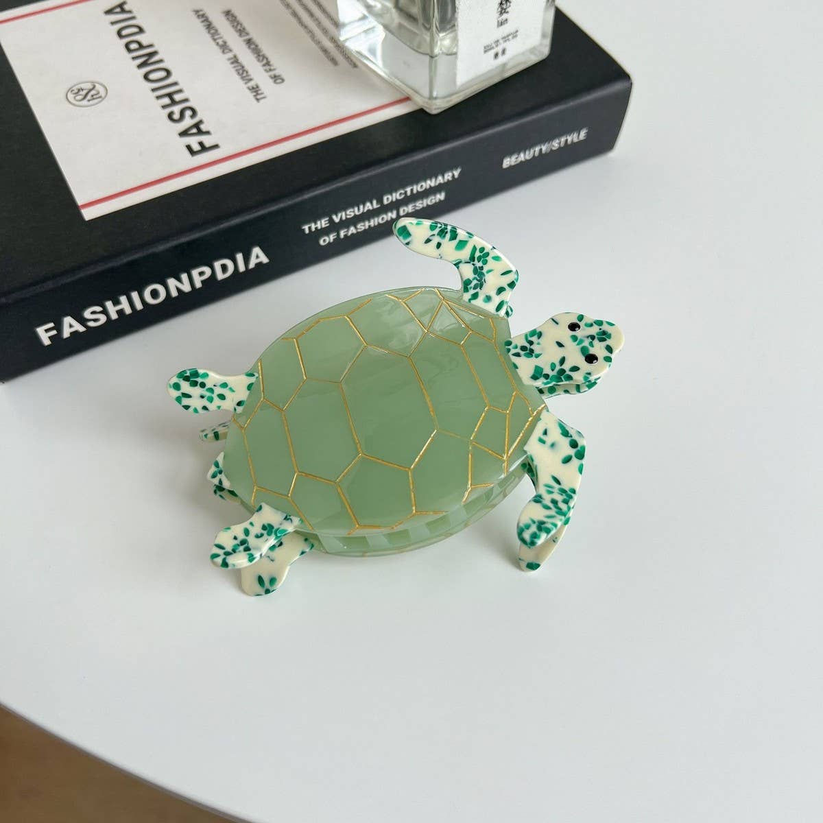 Turtle Series Hair Claw, Chic Animal Ponytail Clip