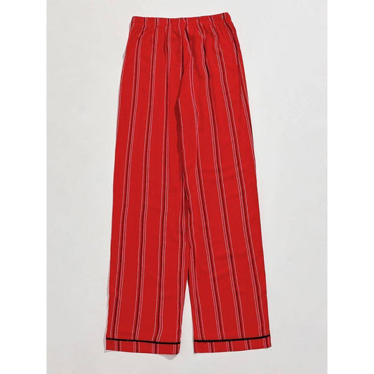 Rayon stretch drawstring home pants