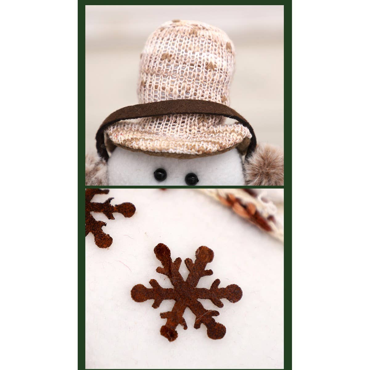 CWMM1739_Christmas Decorations Knitted Retractable Doll