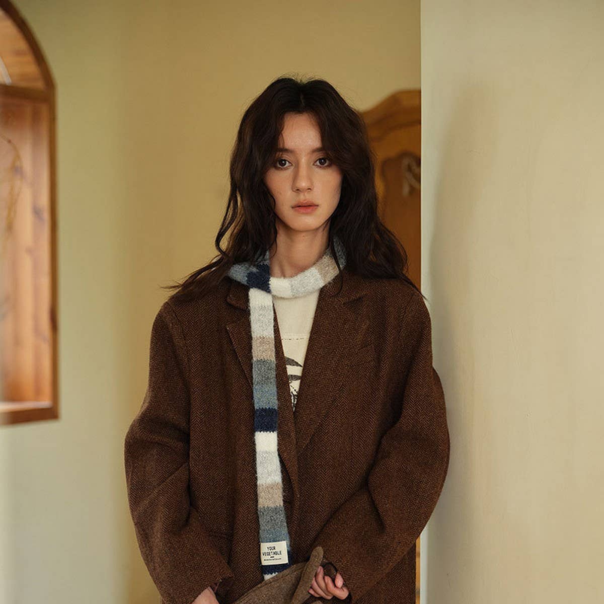 Colorblock Skinny Stripe Scarf ? Chic Summer Wrap