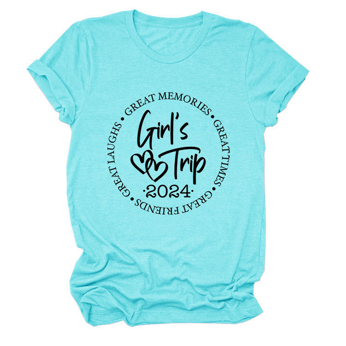 Women??¢s Casual Crew Neck T-Shirt, Loose Fit_CWTTS1471