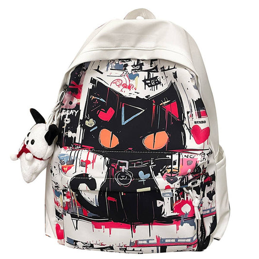 Trendy large-capacity student backpacks