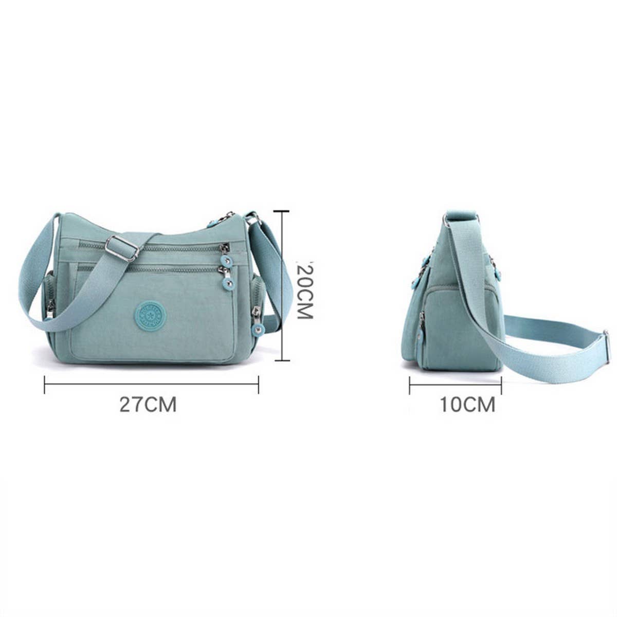 WATERPROOF PRINTED CASUAL SHOULDER CROSSBODY BAG_CWAB3531