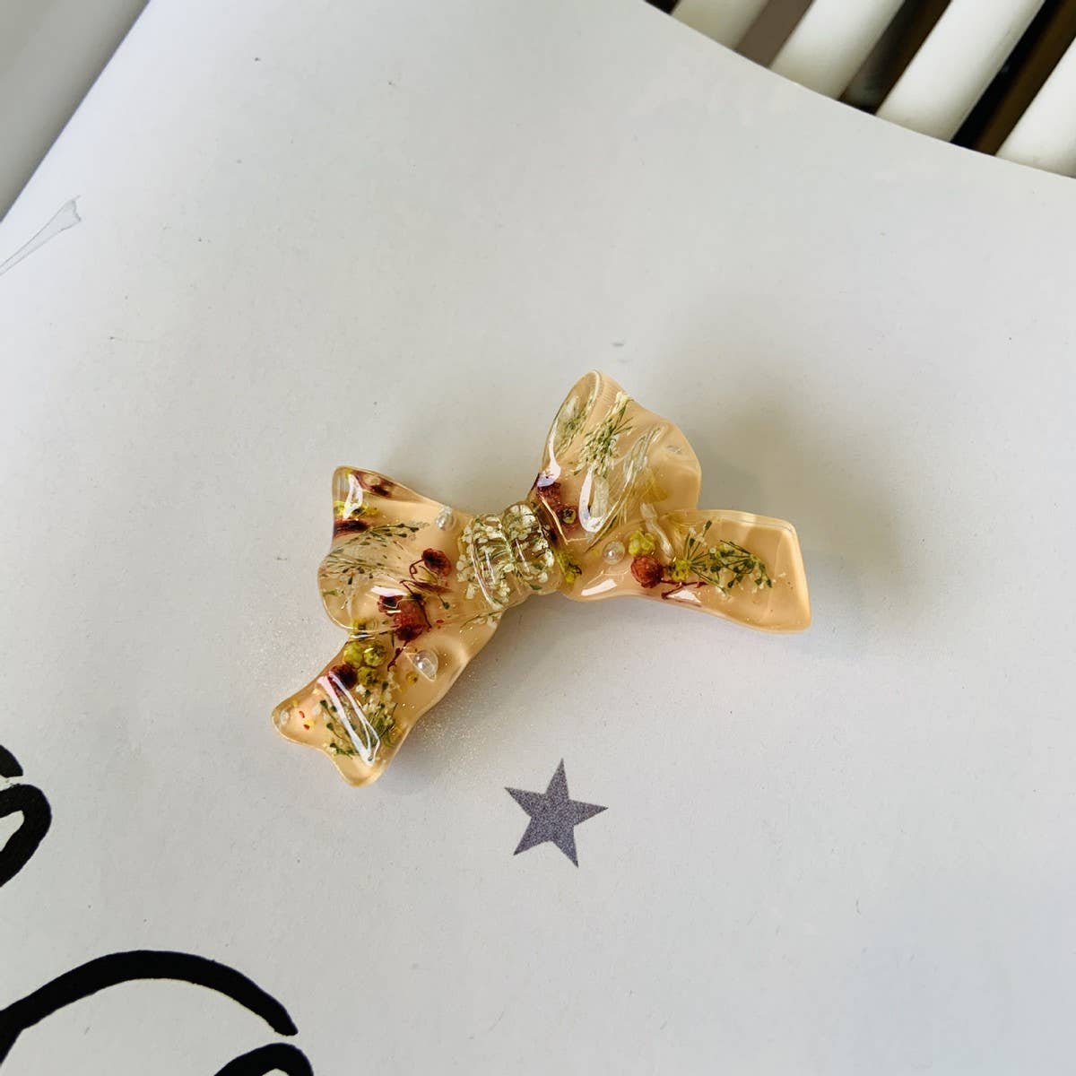 SWEET FLORAL ALL-MATCH SIMPLE SWEET HAIRPIN