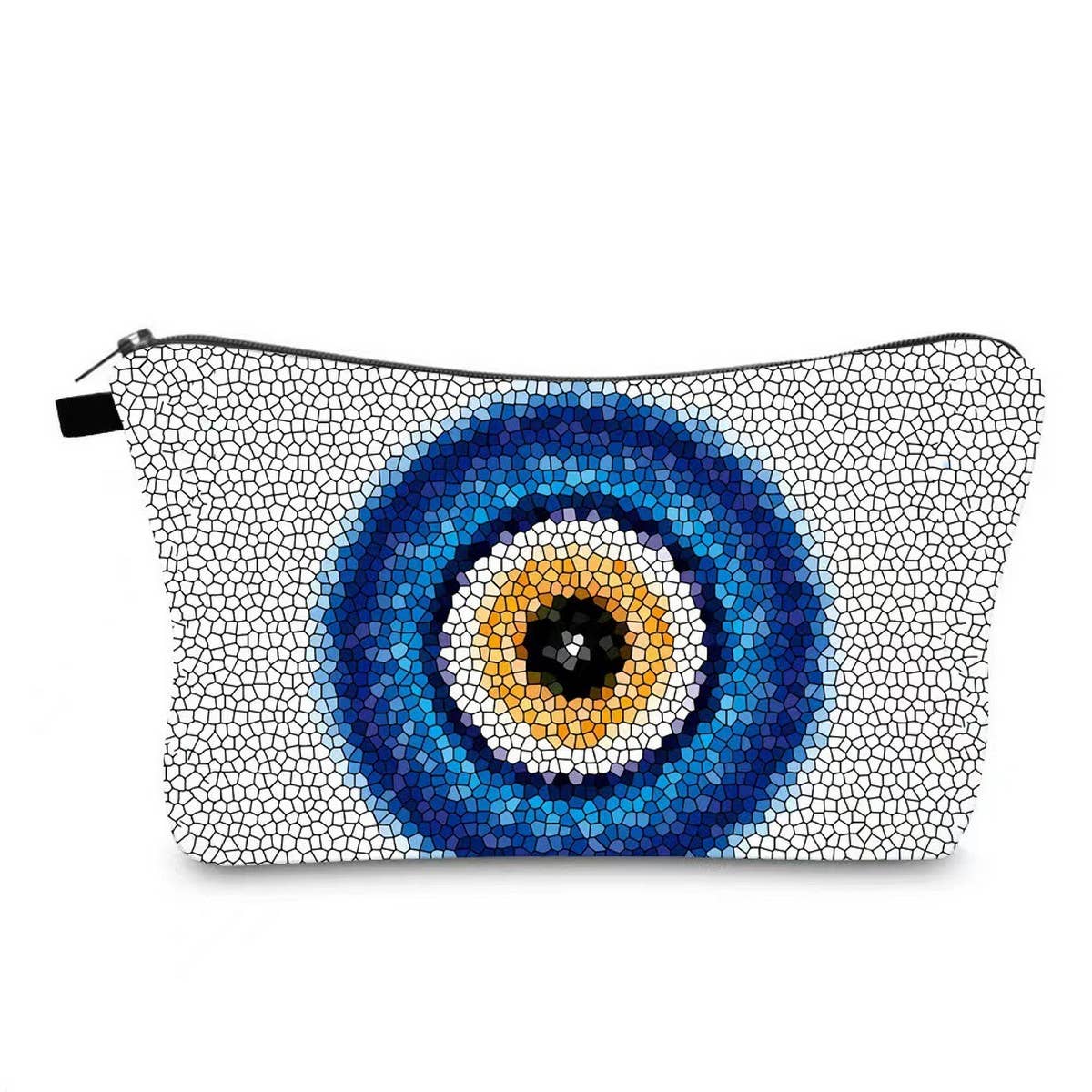 TRAVEL DEVIL'S EYE PRINT COSMETIC BAG_CWAB2252