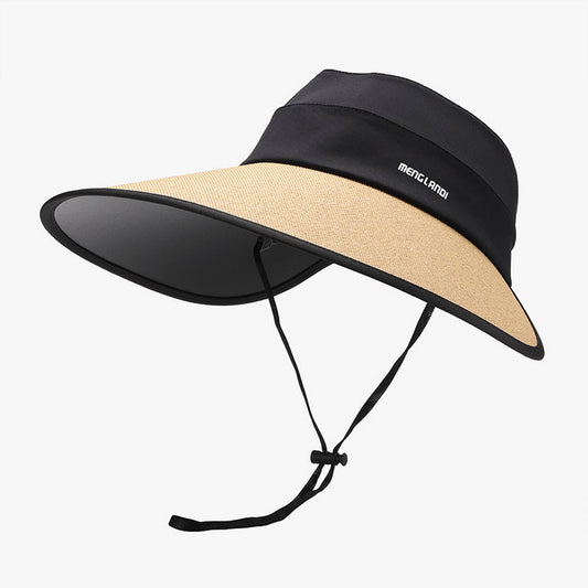 TRAVEL SUN VISOR EMPTY TOP HAT VISOR_CWAH1316