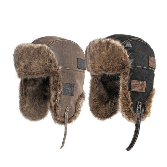 WINTER EAR PROTECTION WARM RIDING MOTORCYCLE CAP_CWAH1923