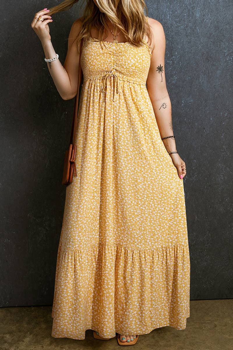 CWDHL0594_SUMMER SLEEVELESS BOHEMIAN HIGH-WAISTED DRESS