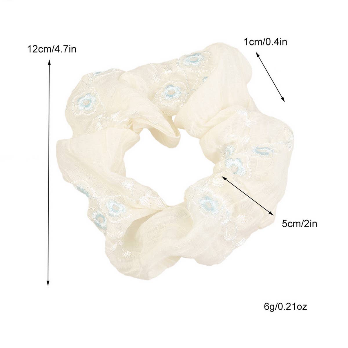 2024 NEW LACE FLOWER HAIRBAND HAIR ROPE_CWAHA1647