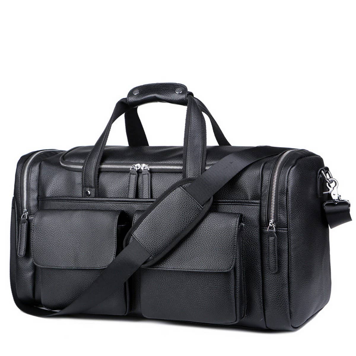 Men¡¯s PU Leather Travel Bag, Large Capacity_CWAB5184