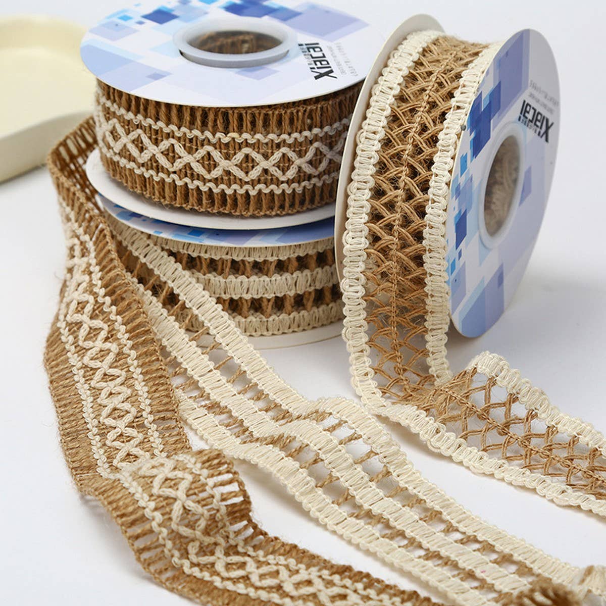 HEMP ROPE LACE DIY FABRIC DECORATIVE RIBBON