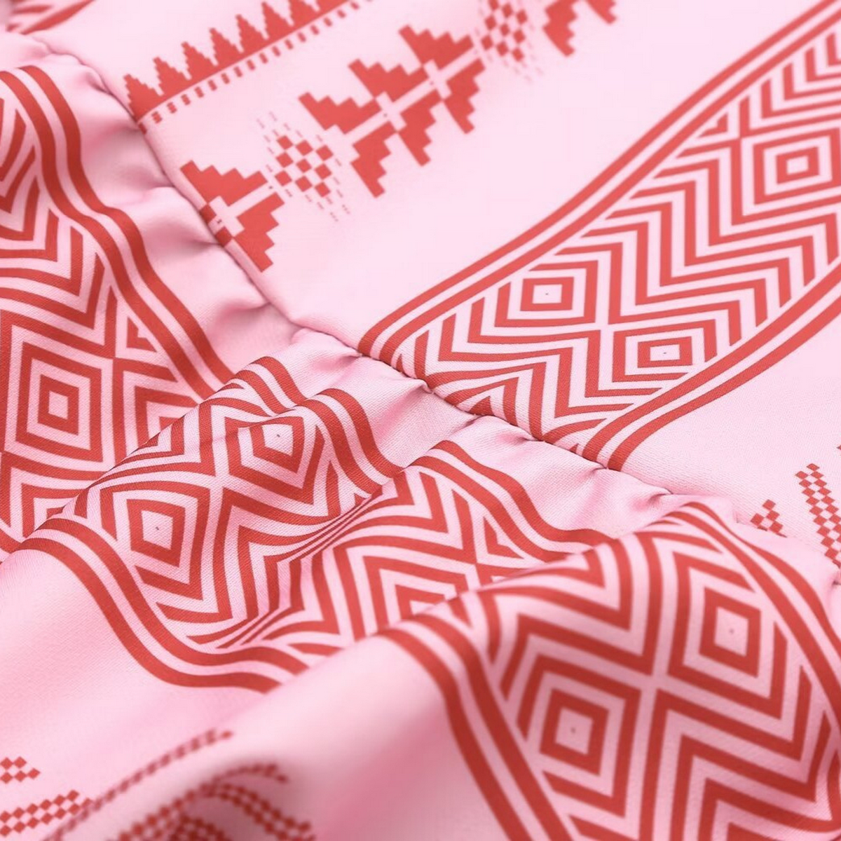 Vintage Crochet Patchwork Knit Dress - Boho Chic