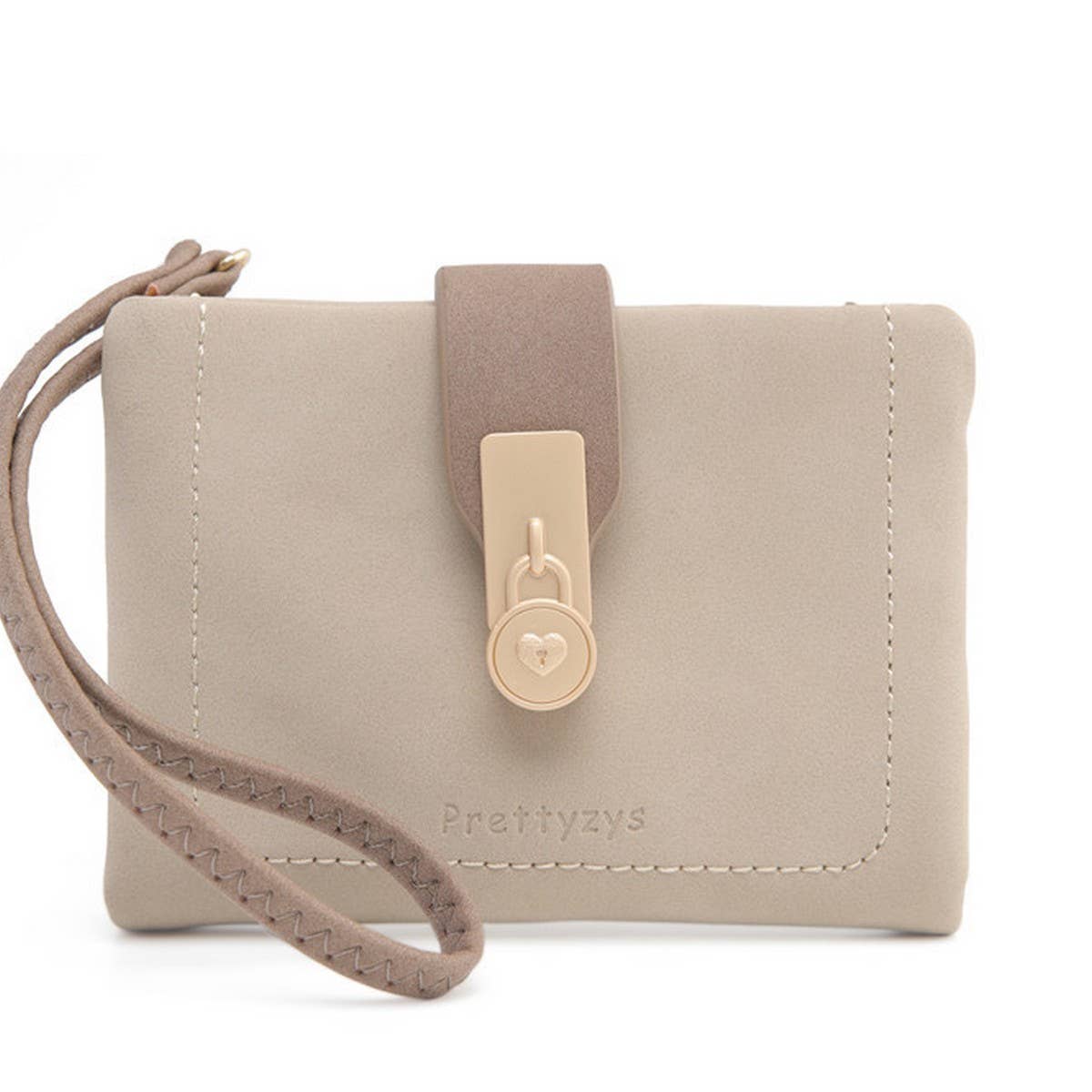 SHORT WOMEN'S SOLID COLOR FOLDING COIN PURSE_CWAB2340