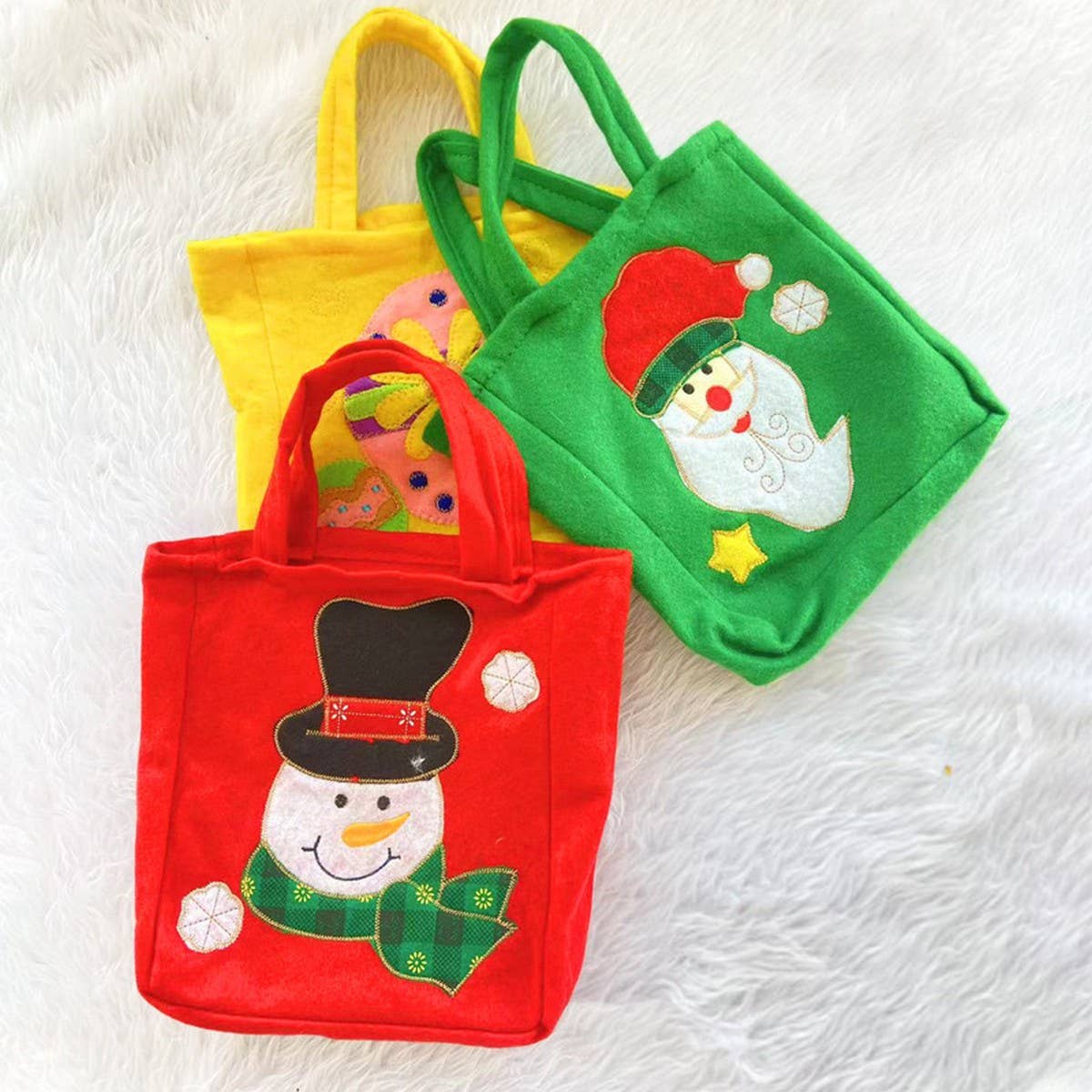 CWMM9722_CHRISTMAS CHILDREN'S CANDY GIFT DECORATION BAG