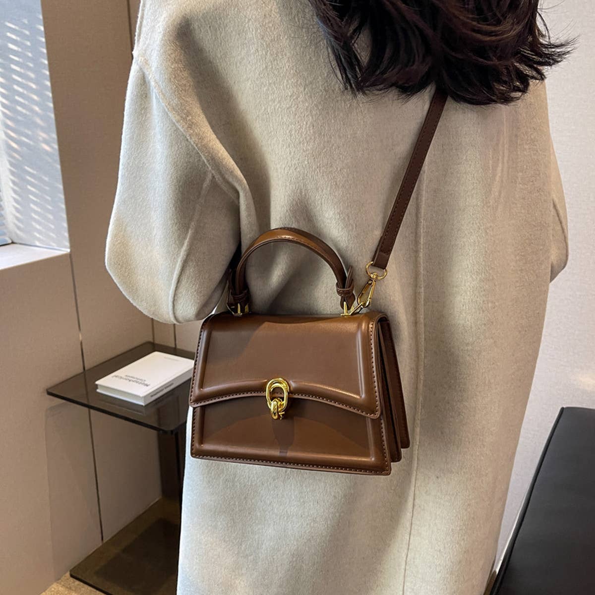 HIGH-END ARMPIT HANDBAG SHOULDER BAG_CWAB1546