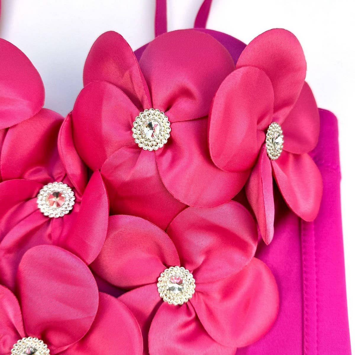 CREATIVE FLOWER HIGH-END HERRINGBONE BRA