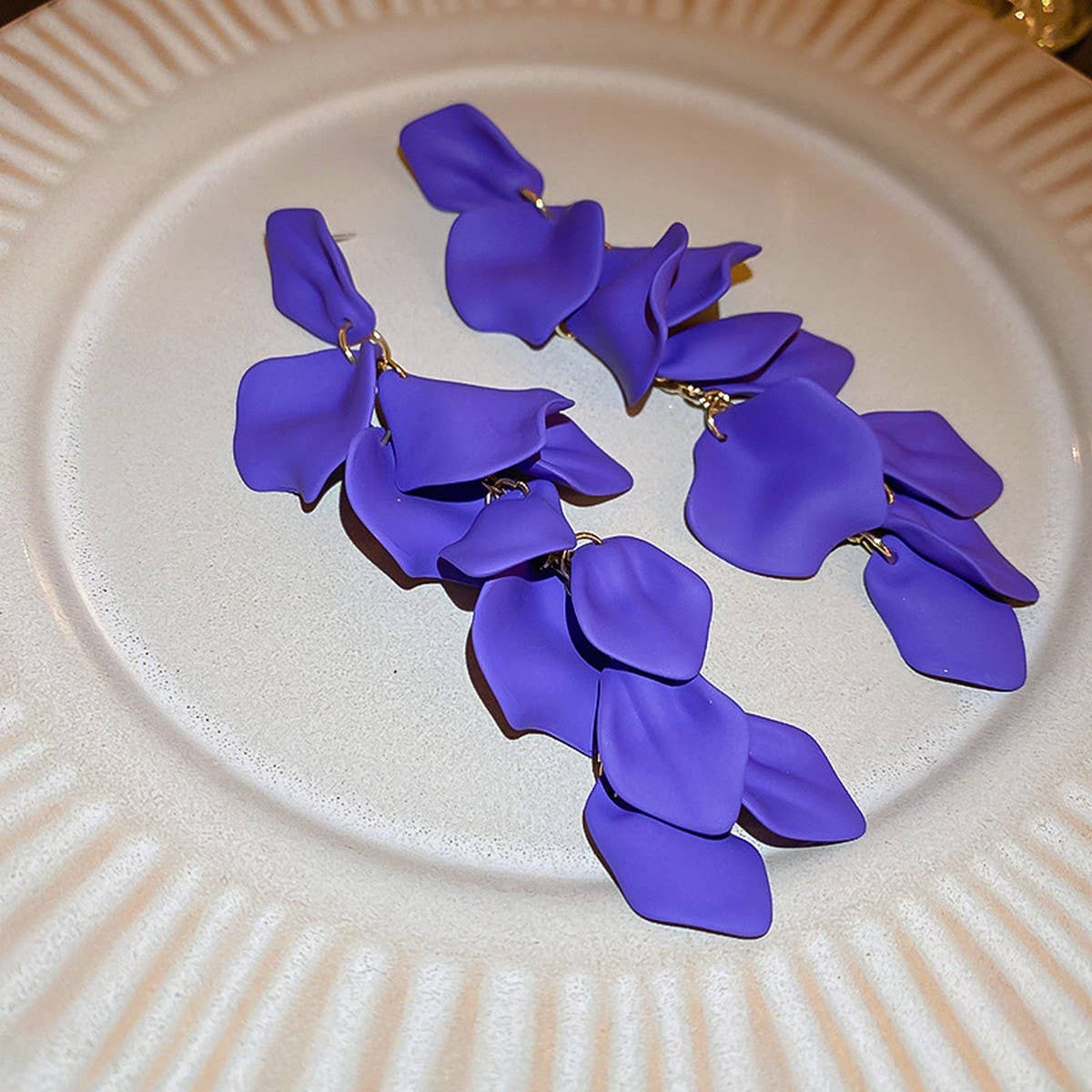 RETRO WATER DROP GEOMETRIC SIMPLE EARRINGS