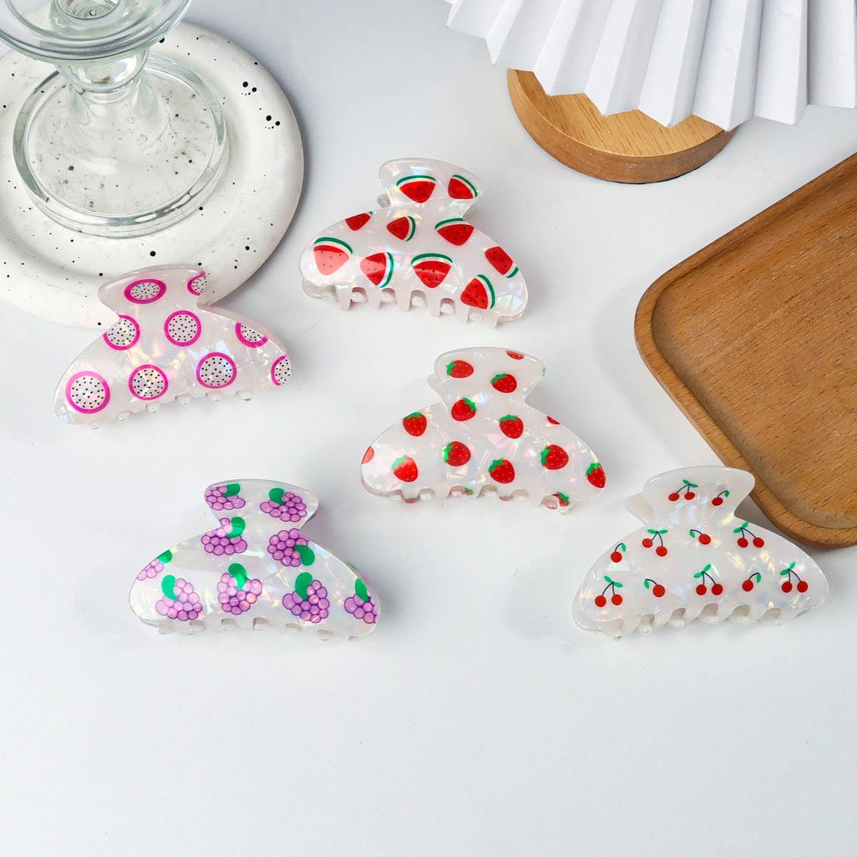 Fruit PVC Hair Claw - Fall Winter Hot-Selling Clip_CWAHA1274