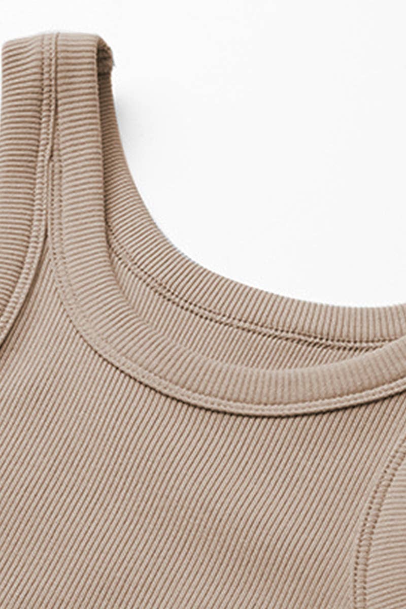 TEXTURED I-STRIPE VEST