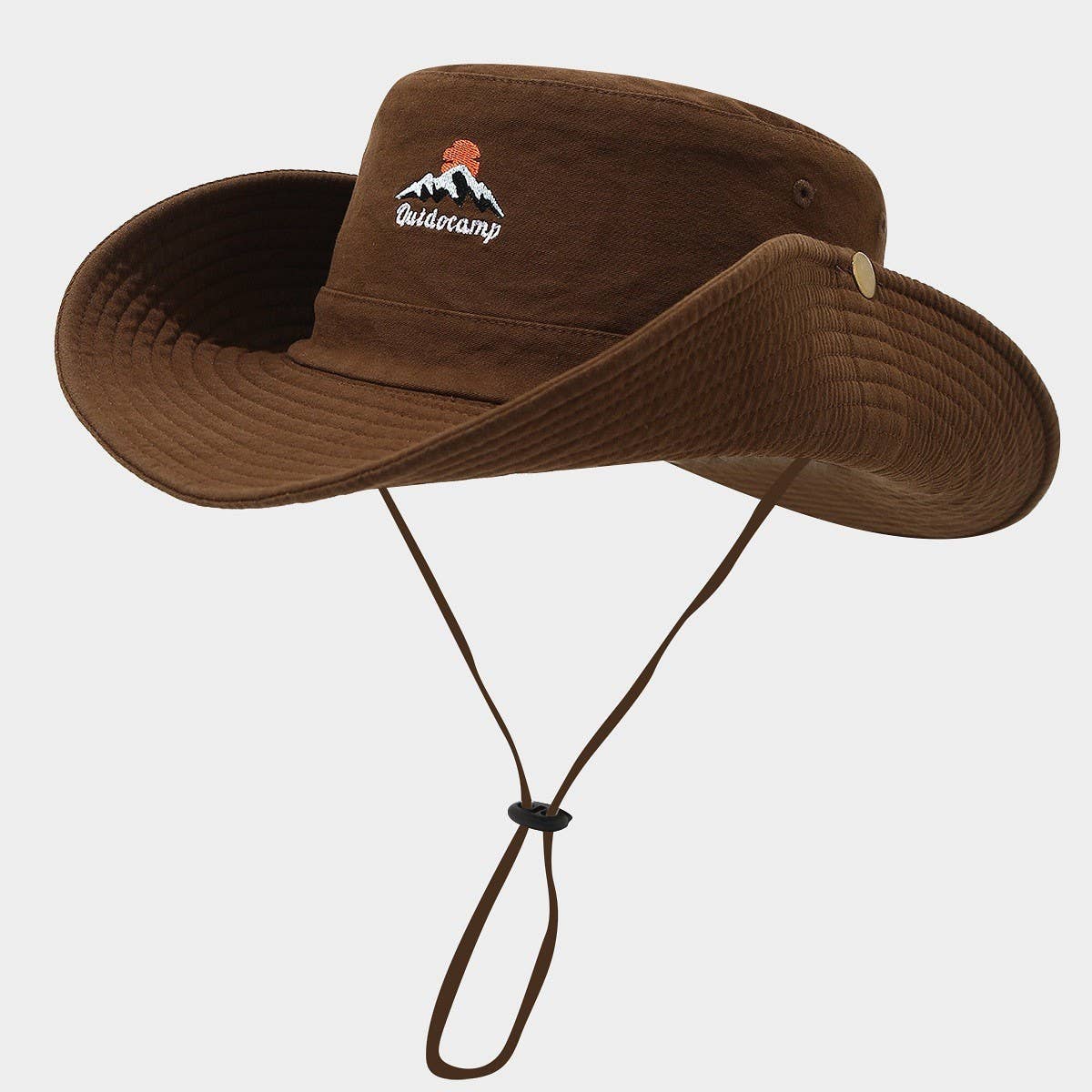 Western Style Camping Hat for Outdoor Hiking_CWAH3809
