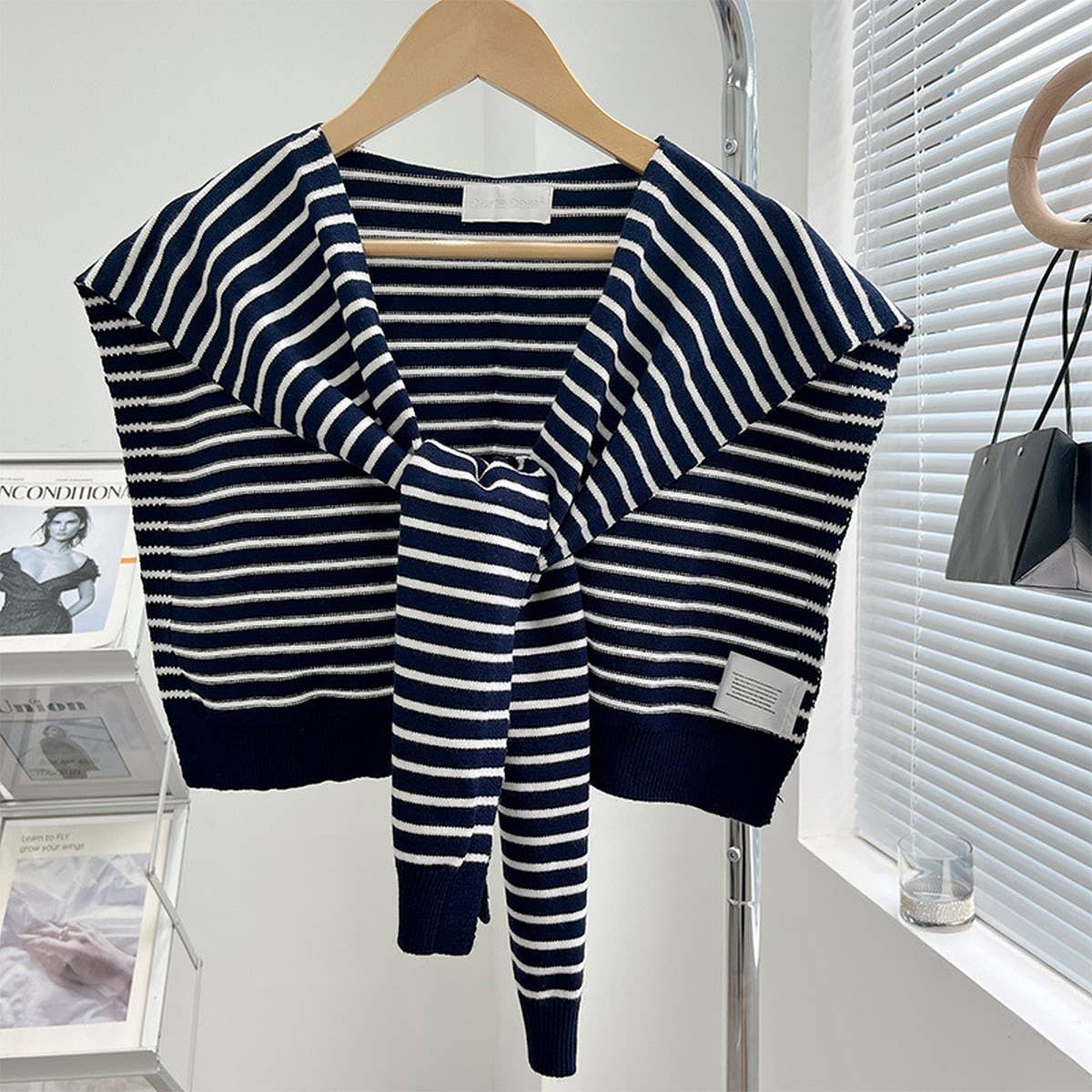 CWASC03118_KOREAN STYLE KNIT SHAWL SCARF FOR WOMEN