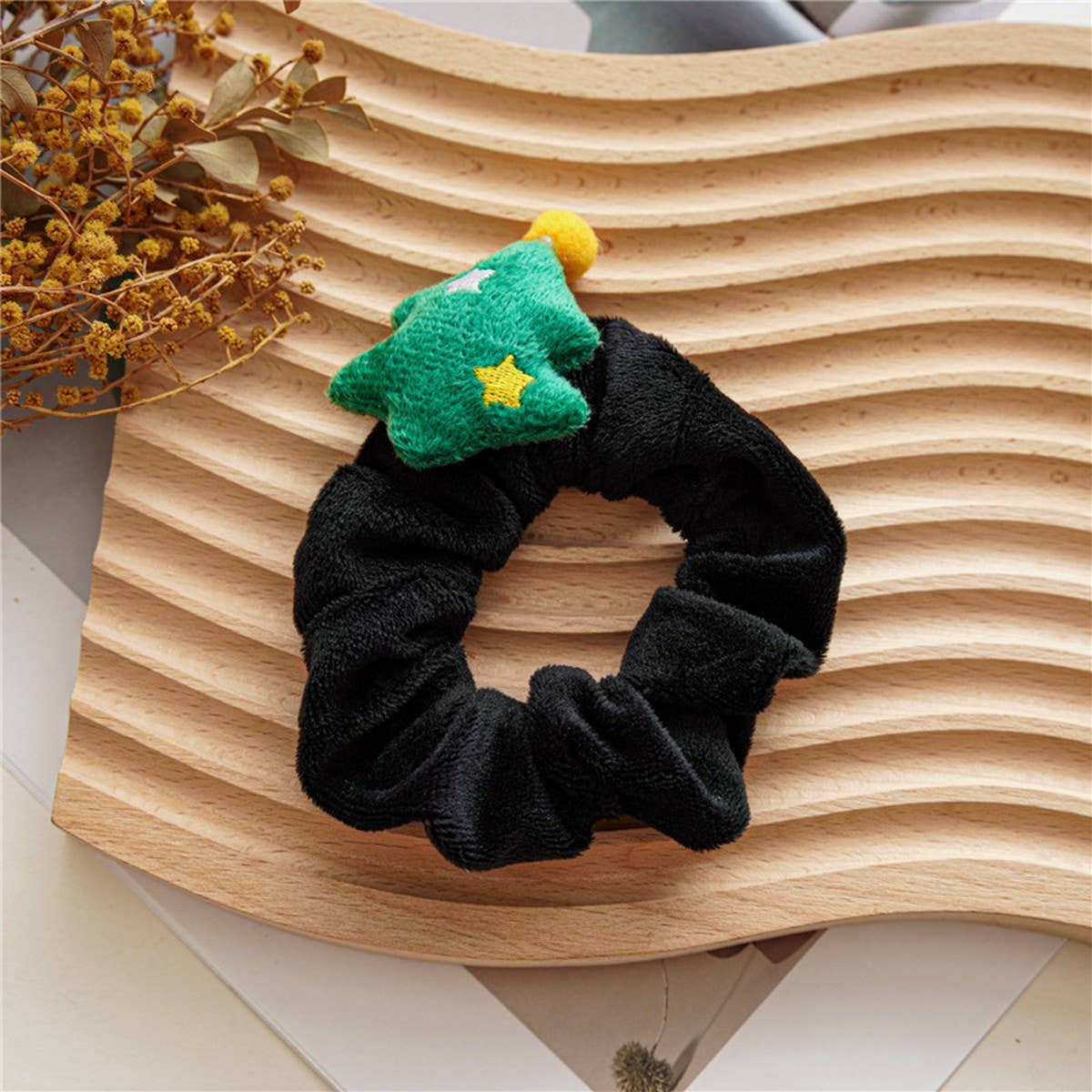 CHRISTMAS CUTE CARTOON HAIR SCRUNCHIES