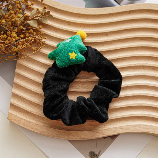 CHRISTMAS CUTE CARTOON HAIR SCRUNCHIES