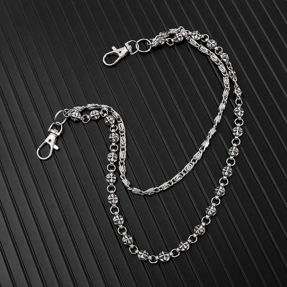 PERSONALIZED PUNK STYLE DOUBLE-LAYER TROUSER CHAIN_CWMM4884