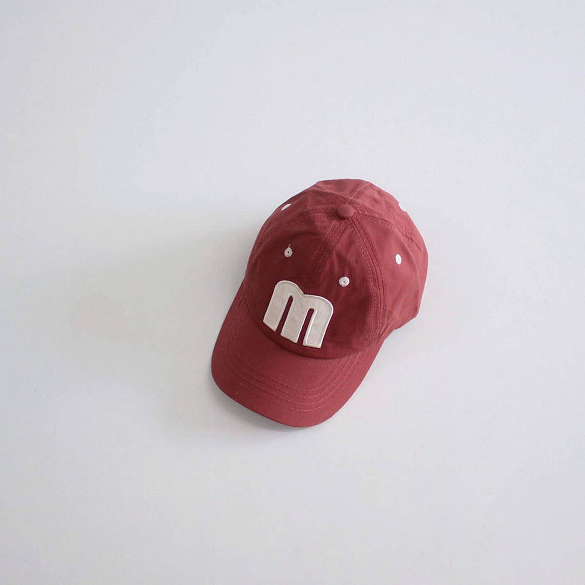 Kids¡¯ Big M Letter Baseball Cap ? Trendy Sun Hat CWAH2899