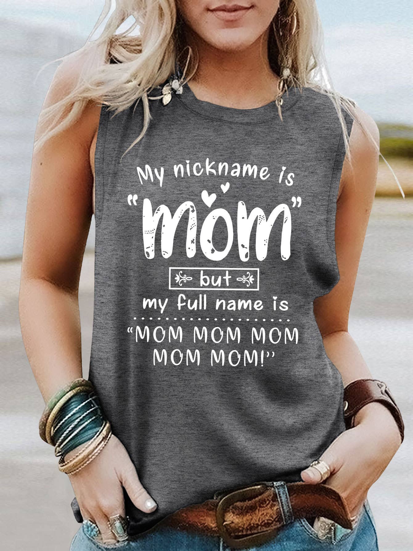 SOLID MOTHER'S DAY VEST