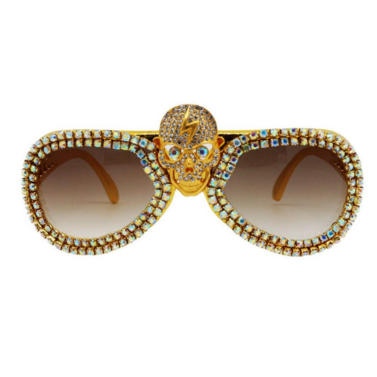 ELVIS BALL RETRO PERSONALIZED DIAMOND SUNGLASSES