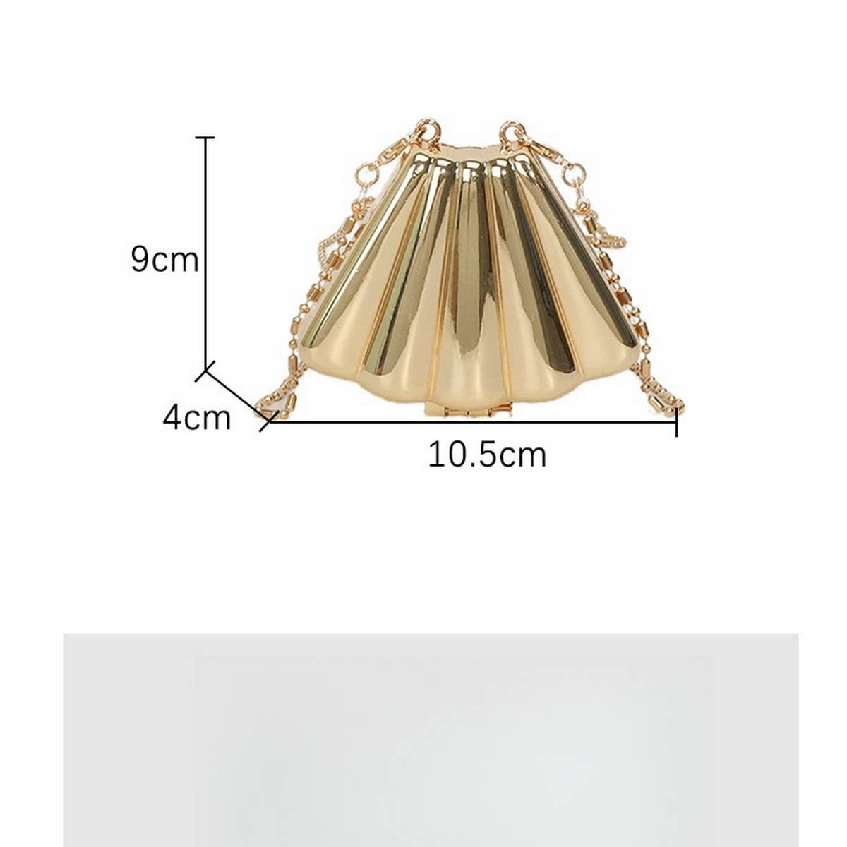 SHELL BAG CLUTCH SHOULDER CROSSBODY BAG_CWAB3261