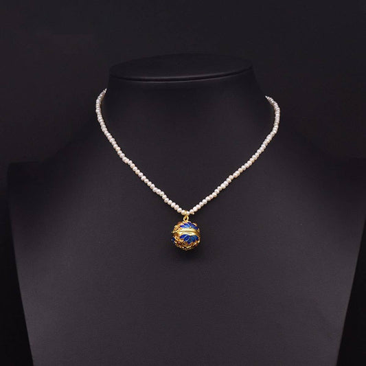 DESIGNER NATURAL FRESHWATER PEARL NECKLACE