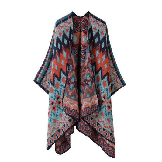 FASHIONABLE WARM SCARF CLOAK SHAWL