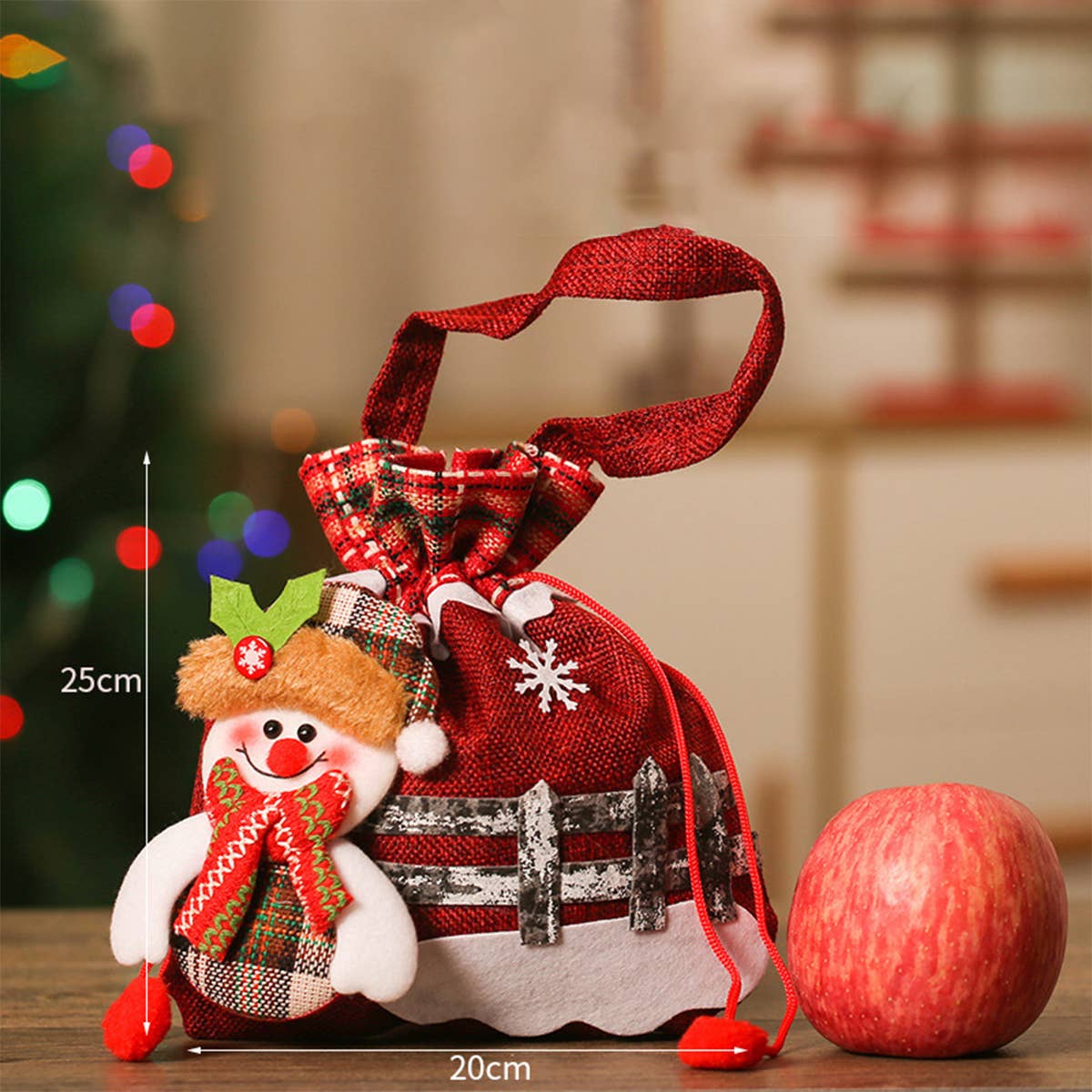 CWMM9345_CHRISTMAS EVE APPLE CANDY GIFT PACKAGING BAG