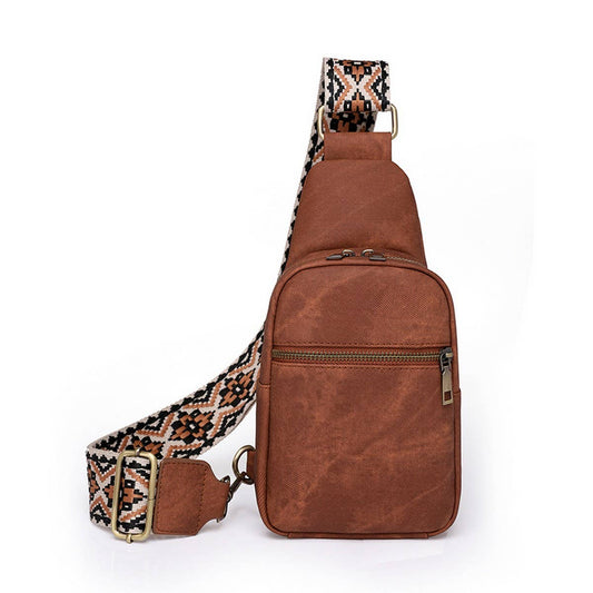 NEW CASUAL VERSATILE WAIST BAG CROSSBODY BAG_CWAB2871