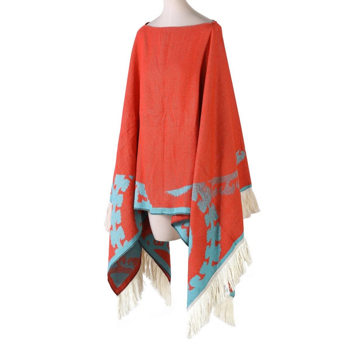 SHAWL WEAR SCARF LEISURE TRAVEL PULLOVER CLOAK