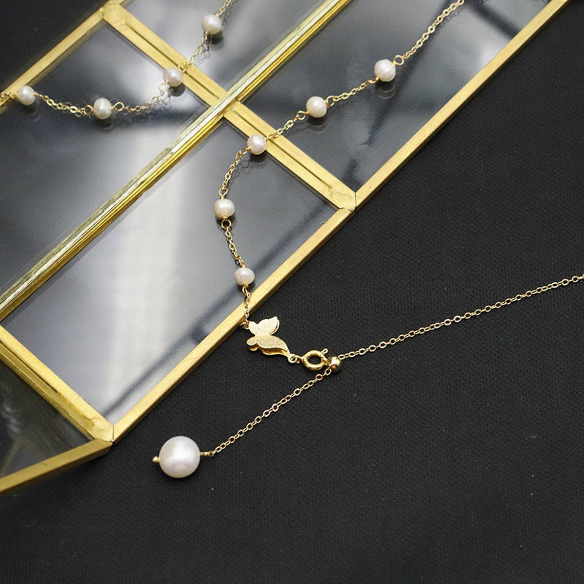 WOMEN'S HIGH-END NATURAL PEARL NECKLACE